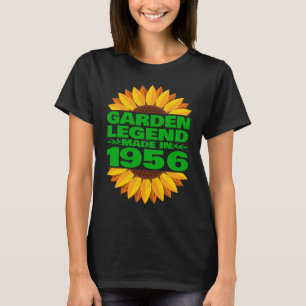 Camiseta Cumpleaños 1956 y Leyenda de Jardinería Vintage 19