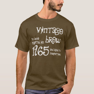 Camiseta Cumpleaños 1965 de la diversión 50.a del Brew del