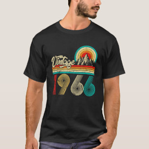 Camiseta Cumpleaños 1966 Regalo 60 años Hombres Mujeres 60