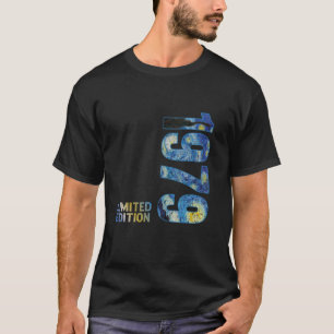 Camiseta Cumpleaños 1979 Vincent Van Gogh Noche estrellada