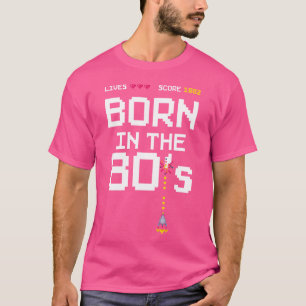 Camiseta Cumpleaños 1982 Gamer Retro Piel Nacido en los 80s