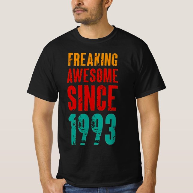 Camiseta Cumpleaños 1993  (Anverso)