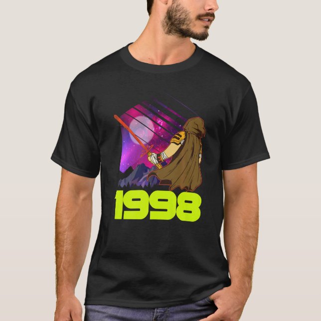 Camiseta Cumpleaños 1998 Guerrero galáctico (Anverso)