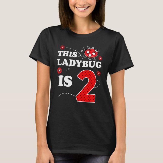 Camiseta Cumpleaños 2002 De La Boca De Ladybug (Anverso)