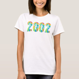 Camiseta Cumpleaños 2002 Fiesta de Cumpleaños Multicolor Ti