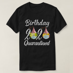 Camiseta cumpleaños 2020 en cuarentena