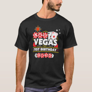 Camiseta Cumpleaños 21 de Las Vegas - Cumpleaños de Las Veg