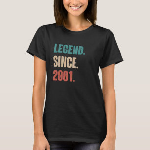 Camiseta Cumpleaños 22ª Decoración Vieja 200 Años