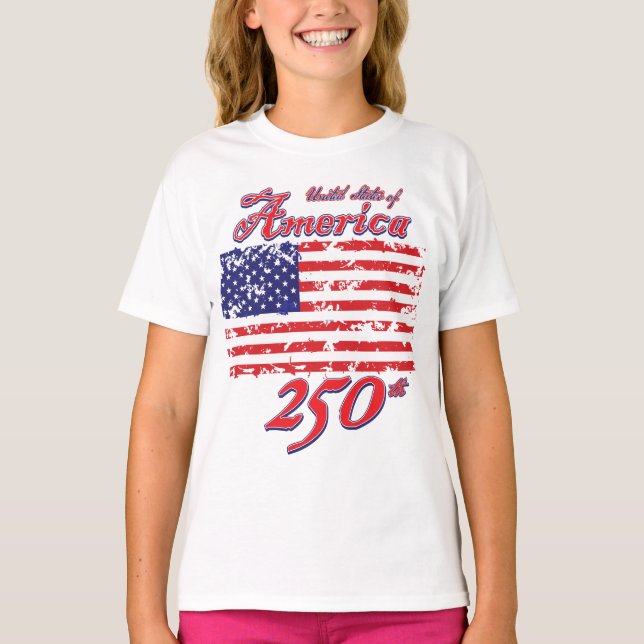 Camiseta Cumpleaños 250 de América (Anverso)
