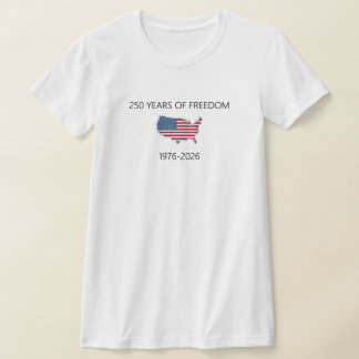 Camiseta cumpleaños 250 de América – 4 de julio de