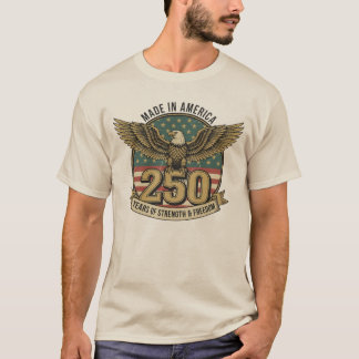 Camiseta Cumpleaños 250 de América Bandera de EE. UU. 250 a