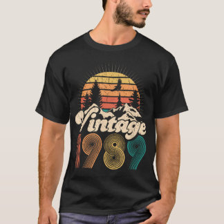 Camiseta Cumpleaños 30 - Vintage 1989 Mujeres Senderistas