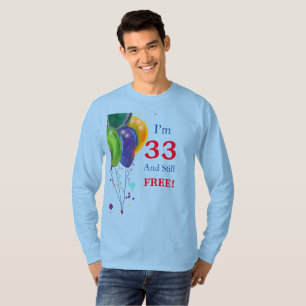 Camiseta Cumpleaños 33 