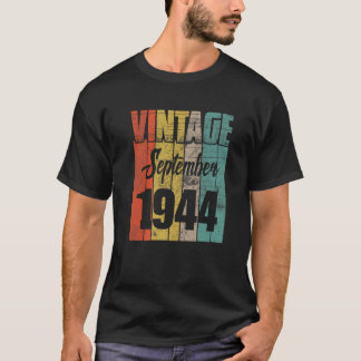 Camiseta Cumpleaños 365 Viñeta Septiembre 1944 Regalos de c