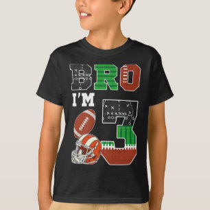 Camiseta Cumpleaños 3 Jugador de Fútbol Fiesta Hermano Cump