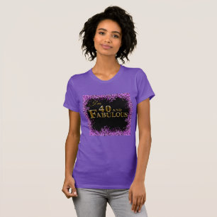 Camiseta Cumpleaños 40 