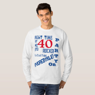 Camiseta Cumpleaños 40