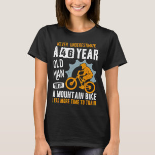 Camiseta Cumpleaños 46 Hombre Mtb Ciclista Divertido Amante
