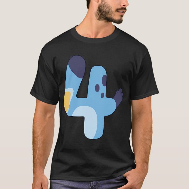 Camiseta Cumpleaños 4 de Blueysss (Anverso)