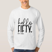 Camiseta Cumpleaños 50 Hello Fifty