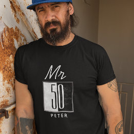 Camiseta Cumpleaños 50 Personalizado