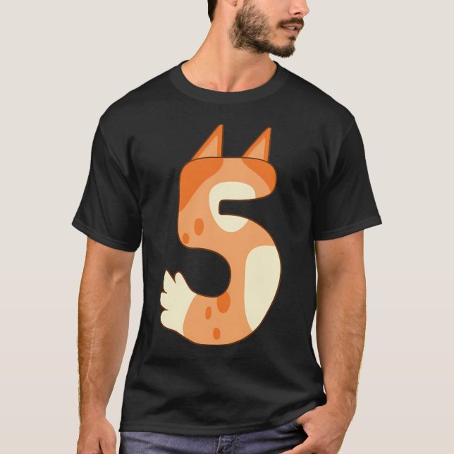 Camiseta Cumpleaños 5 de Bingo (Anverso)