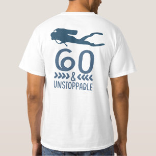 Camiseta Cumpleaños 60 de buceo