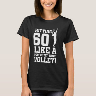 Camiseta Cumpleaños 60 Tennis Jugador de tenis de 60 años B