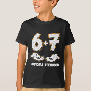 Camiseta cumpleaños 6 7 adolescente 13 años 13 cumpleaños c