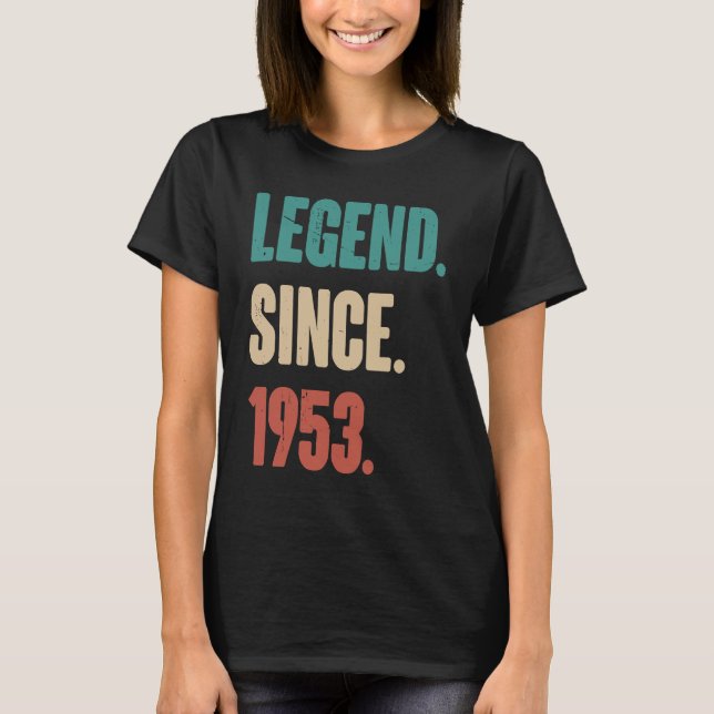 Camiseta Cumpleaños 70ª Decoración Vieja de 70 años 19 (Anverso)