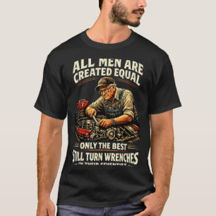Camiseta Cumpleaños 70 hombre llaves antiguas mecánico vint