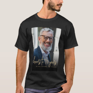 Camiseta Cumpleaños 70 Personalizado con Foto y Felicitacio
