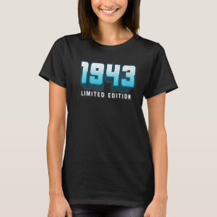 Camiseta Cumpleaños 79 Damas Hombres 79 Años 1943 6