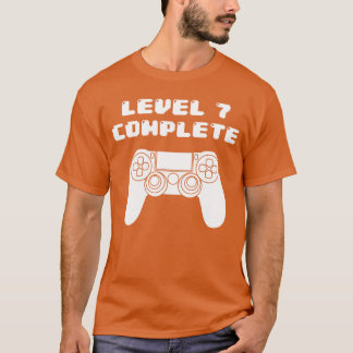 Camiseta Cumpleaños 7 7 años videojuegos Cumpleaños retro f