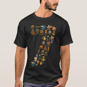Camiseta Cumpleaños 7 Años Italian Brainrot Meme Niño Niña