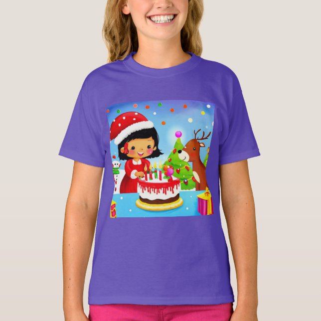 Camiseta Cumpleaños 7 de los navidades (Anverso)