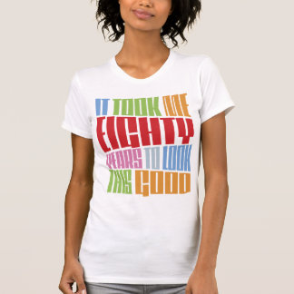 Camiseta Cumpleaños 80