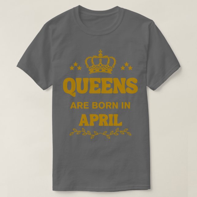 Camiseta Cumpleaños 8 de abril (Diseño del anverso)