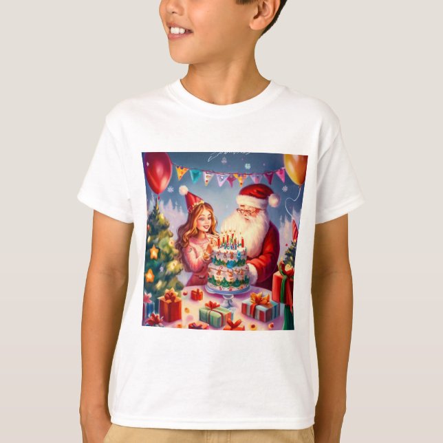 Camiseta Cumpleaños 8 de los navidades (Anverso)