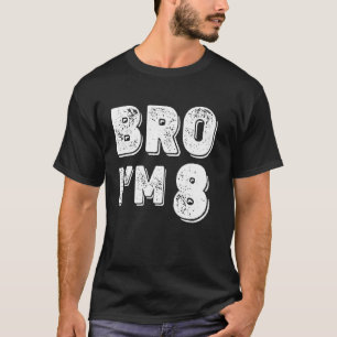 Camiseta Cumpleaños 8 Niño Hermano Soy un niño de 8 años Ni