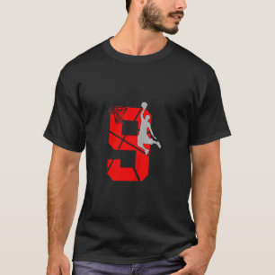 Camiseta Cumpleaños 9 años tema 9º Sketll chicos chicas