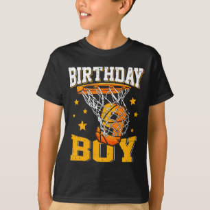 Camiseta Cumpleaños 9 Baloncesto Niño 9 Años Baloncesto