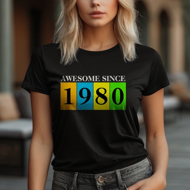 Camiseta Cumpleaños Awesome Funny (Celebrate your day in style with a fun birthday shirt personalized just for you or your loved one!)