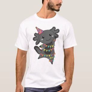 Camiseta Cumpleaños Axolotl Garland
