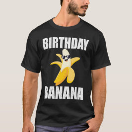 Camiseta Cumpleaños Banana Vintage Bananas Bananas Fiesta F
