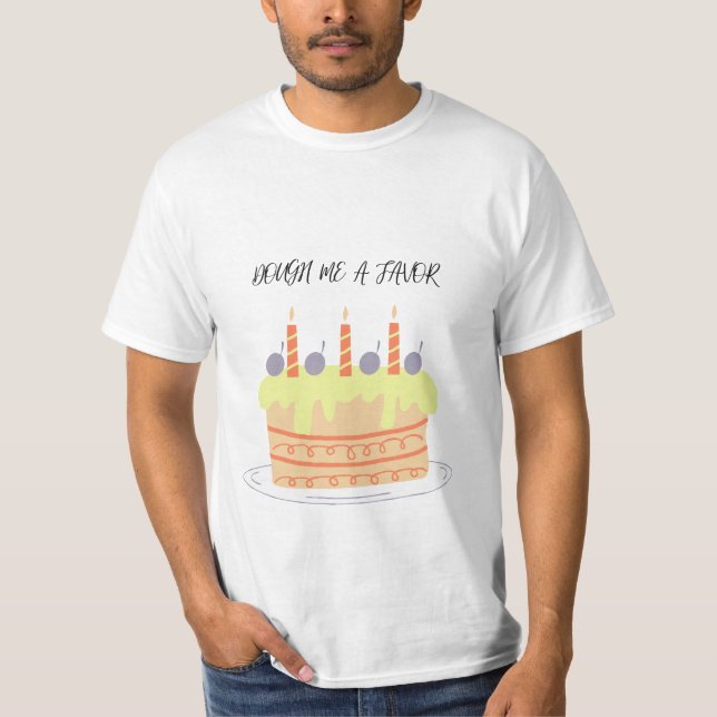 CAMISETA CUMPLEAÑOS CAKE T-SHIRT (Anverso)