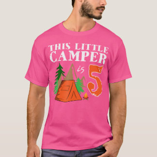 Camiseta Cumpleaños CampingEsta pequeña autocaravana tiene 
