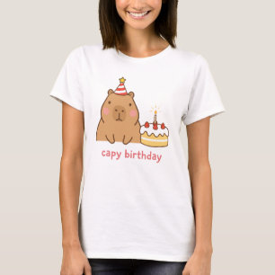 Camiseta Cumpleaños Capy Lindo Partido de Carpincho