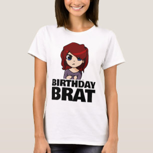 CAMISETA CUMPLEAÑOS CHICA DE BRAT T-SHIRT