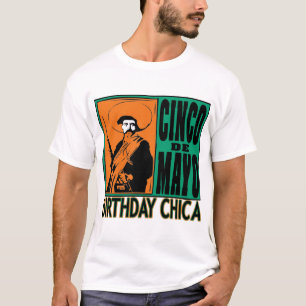 Camiseta CUMPLEAÑOS CHICA de Cinco de Mayo